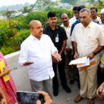 Tummala irked over bridge works delay