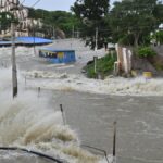 Heavy rain lashes parts of Bhadradri Kothagudem district; 16 gates of Taliperu reservoir lifted