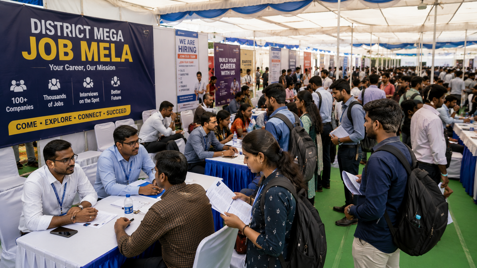 District job mega mela