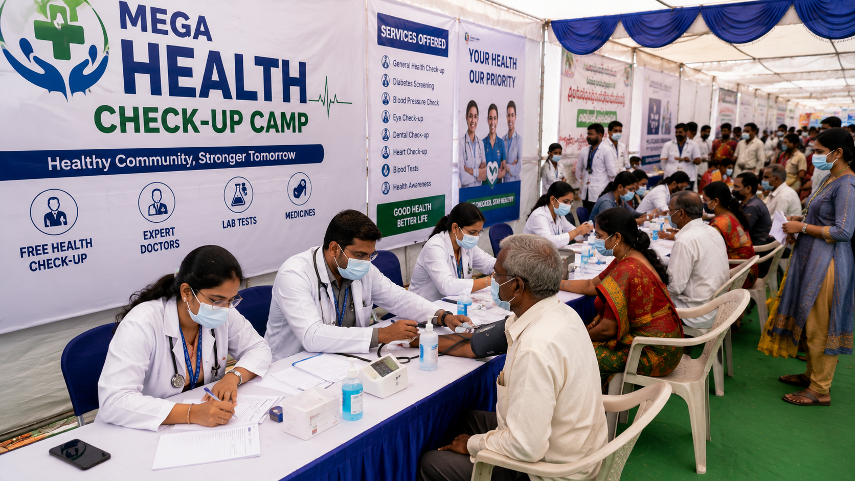 Community health camp