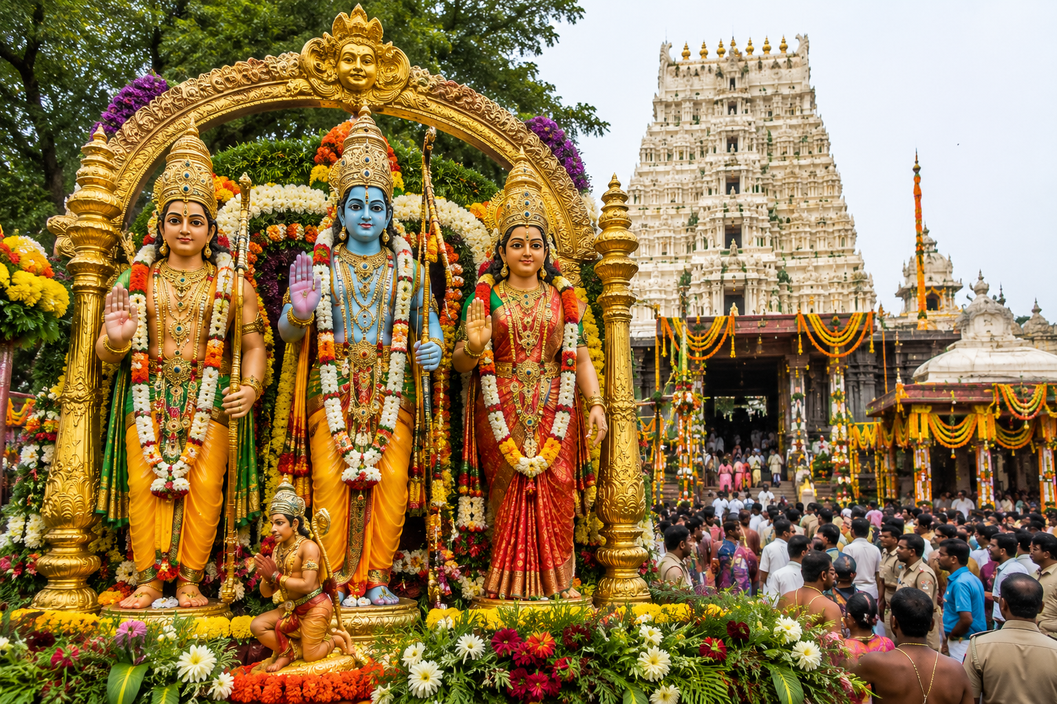 Sri Rama Navami celebrations in Bhadrachalam